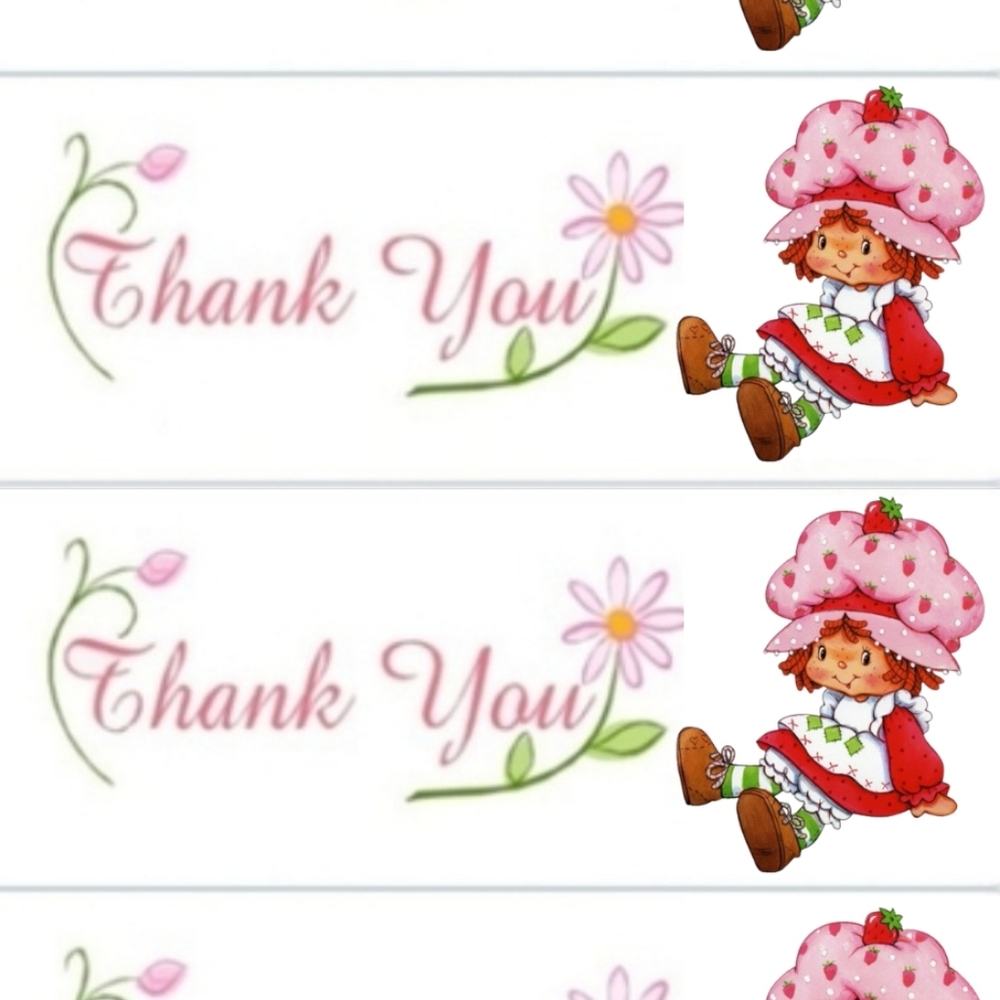 60 ct πBeautiful Stickers strawberry π - Picture 2 of 3